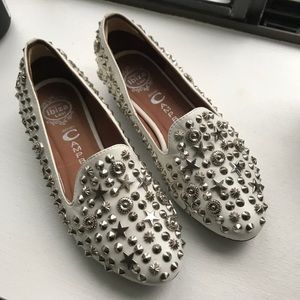 Jeffery Campbell studded loafers
